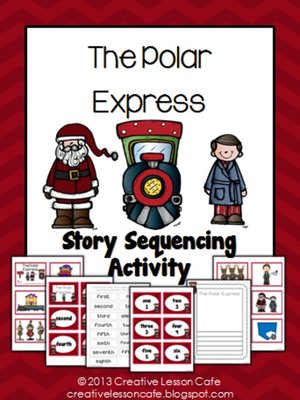 cover image of The Polar Express~ Sequencing Activity~ Creative Lesson Cafe